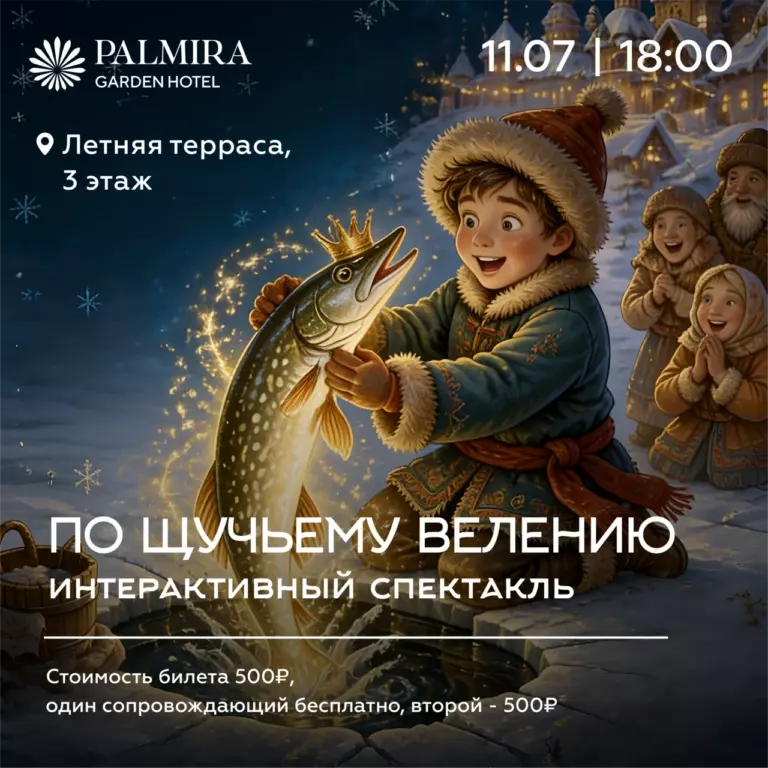 Интерактивный спектакль «По щучьему велению»