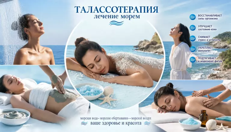 Что такое талассотерапия