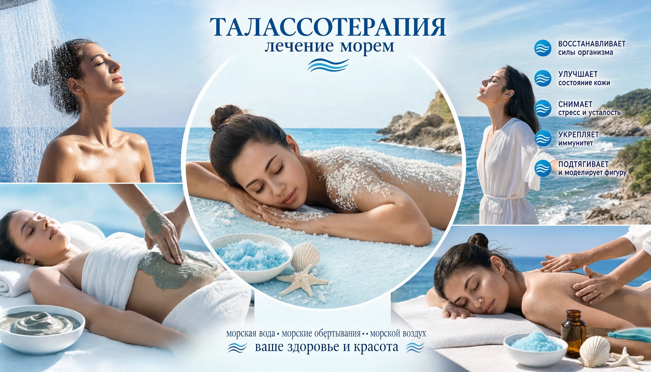 Что такое талассотерапия